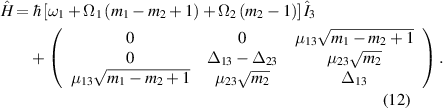 Entanglement of a three-level atom interacting with two-modes field in ...