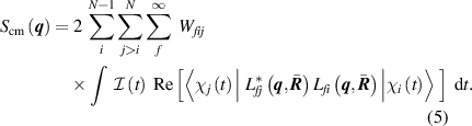 Equation (5)