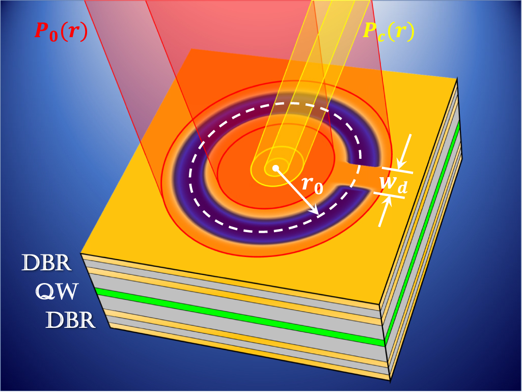Controllable switching based on vortex–antivortex pairs in exciton ...