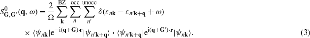 Equation (3)