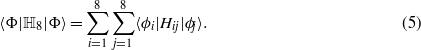 Equation (5)