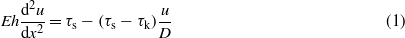 Equation (1)