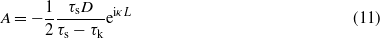 Equation (11)