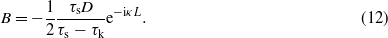 Equation (12)