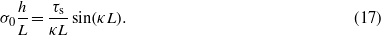 Equation (17)