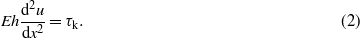 Equation (2)