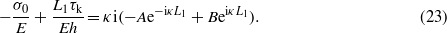 Equation (23)