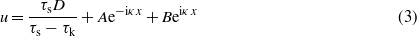 Equation (3)