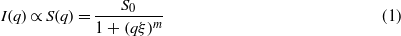 Equation (1)