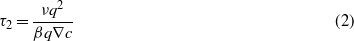 Equation (2)