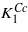 ${K}_{1}^{C c}$