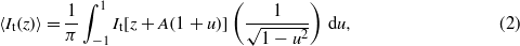 Equation (2)