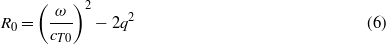 Equation (6)