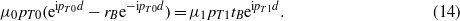 Equation (14)
