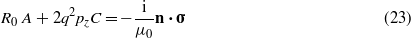 Equation (23)