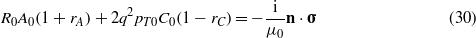 Equation (30)