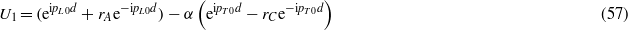 Equation (57)