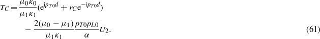 Equation (61)
