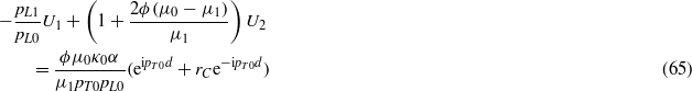 Equation (65)