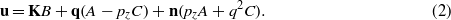 Equation (2)