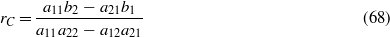 Equation (68)