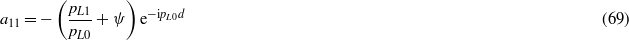 Equation (69)
