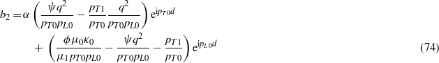 Equation (74)
