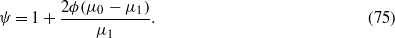 Equation (75)