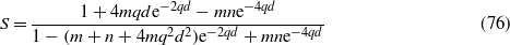 Equation (76)