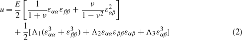 Equation (2)