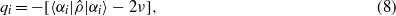 Equation (8)