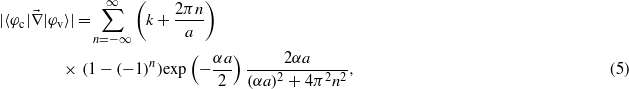 Equation (5)