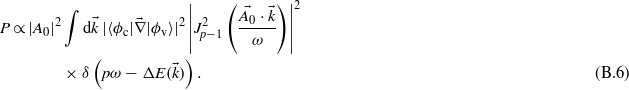 Equation (B.6)