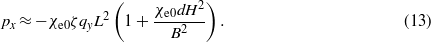 Equation (13)