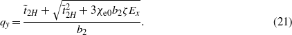 Equation (21)