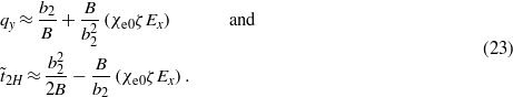 Equation (23)