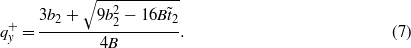 Equation (7)