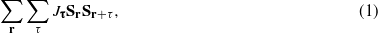Equation (1)