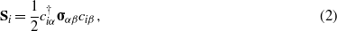 Equation (2)