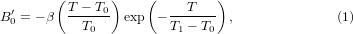 Equation (1)