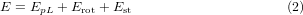 Equation (2)