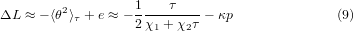 Equation (9)