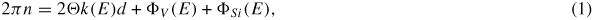 Equation (1)