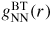 $g_{\rm NN}^{\rm BT}(r)$