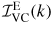 ${\mathcal{I}_{\rm VC}^{\rm E}(k)}$