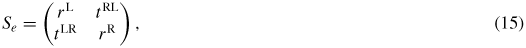 Equation (15)