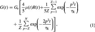 Equation (1)