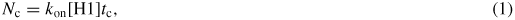 Equation (1)