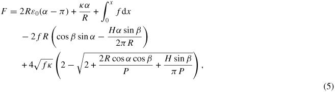 Equation (5)