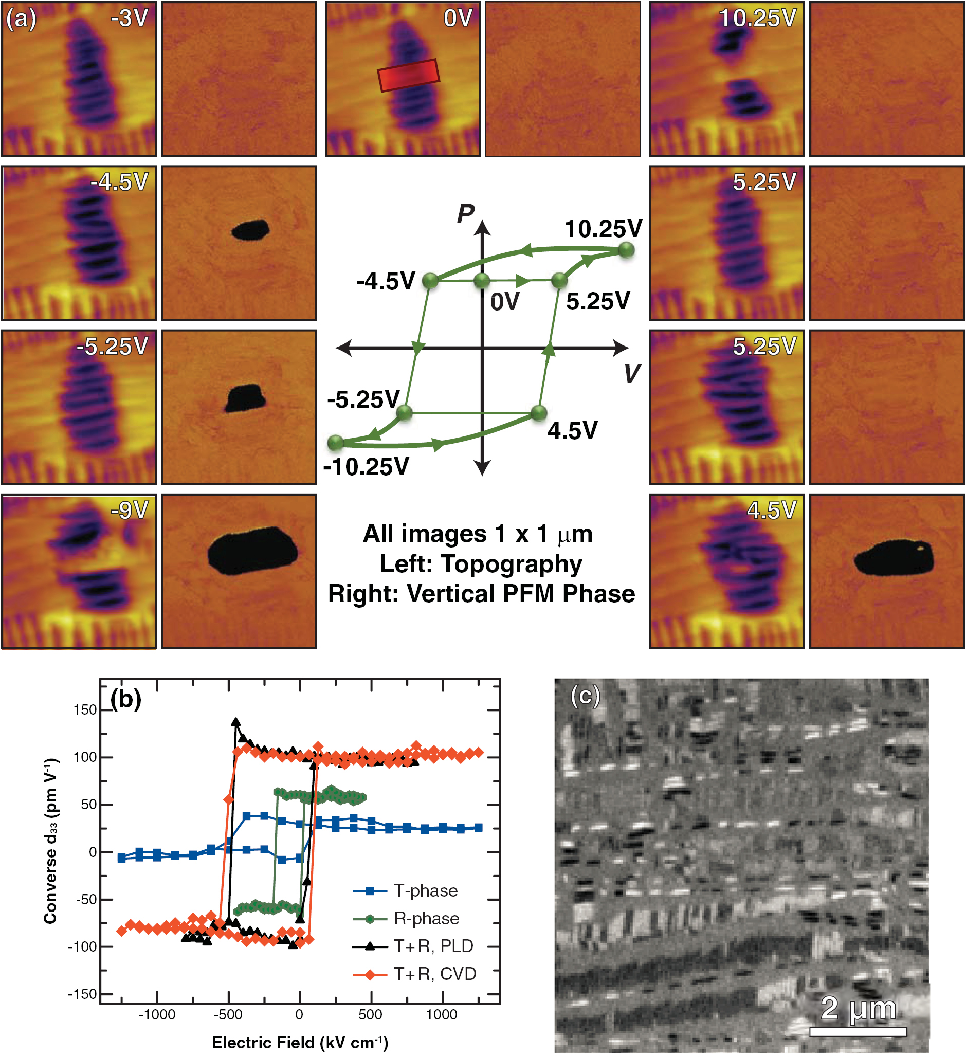 New modalities of strain-control of ferroelectric thin films